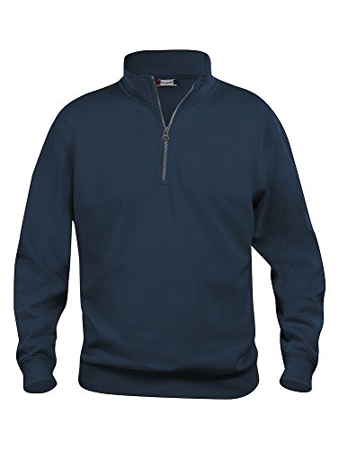 noTrash2003 Sweatshirt Half Zip by Clique in 14 Farben und 7 Größen (5XL, Darknavy) von noTrash2003