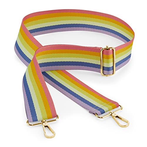 noTrash2003 Wechselgurt als optionales Extra für Damen Handtasche Mädchentasche Bodybag Crossbag Umhängetasche Tragegurt (Regenbogen) von noTrash2003