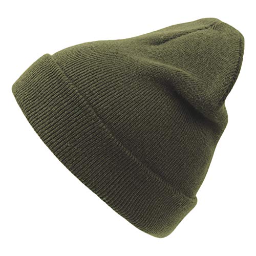 noTrash2003 Warme Doppelstrickmütze Beanie mit Umschlag Soft Acryl - Reach Zertifiziert Beanie-Hat Wintermütze Damenmütze Herrenmütze von noTrash2003