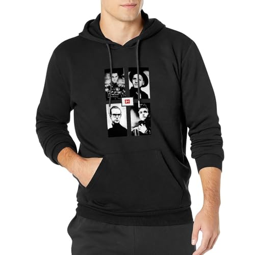 noche De&Pe&Che M&Ode Band Poster Printed Men Hoody L von noche