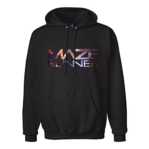 noche Men's Maze Runner Printed Pullover Hoodies M von noche