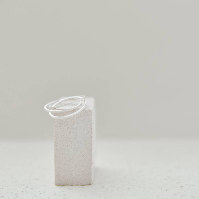 Silberring Aus Verbundenen Ringen Silberring Aus Verbundenen Ringen von noldavrielink