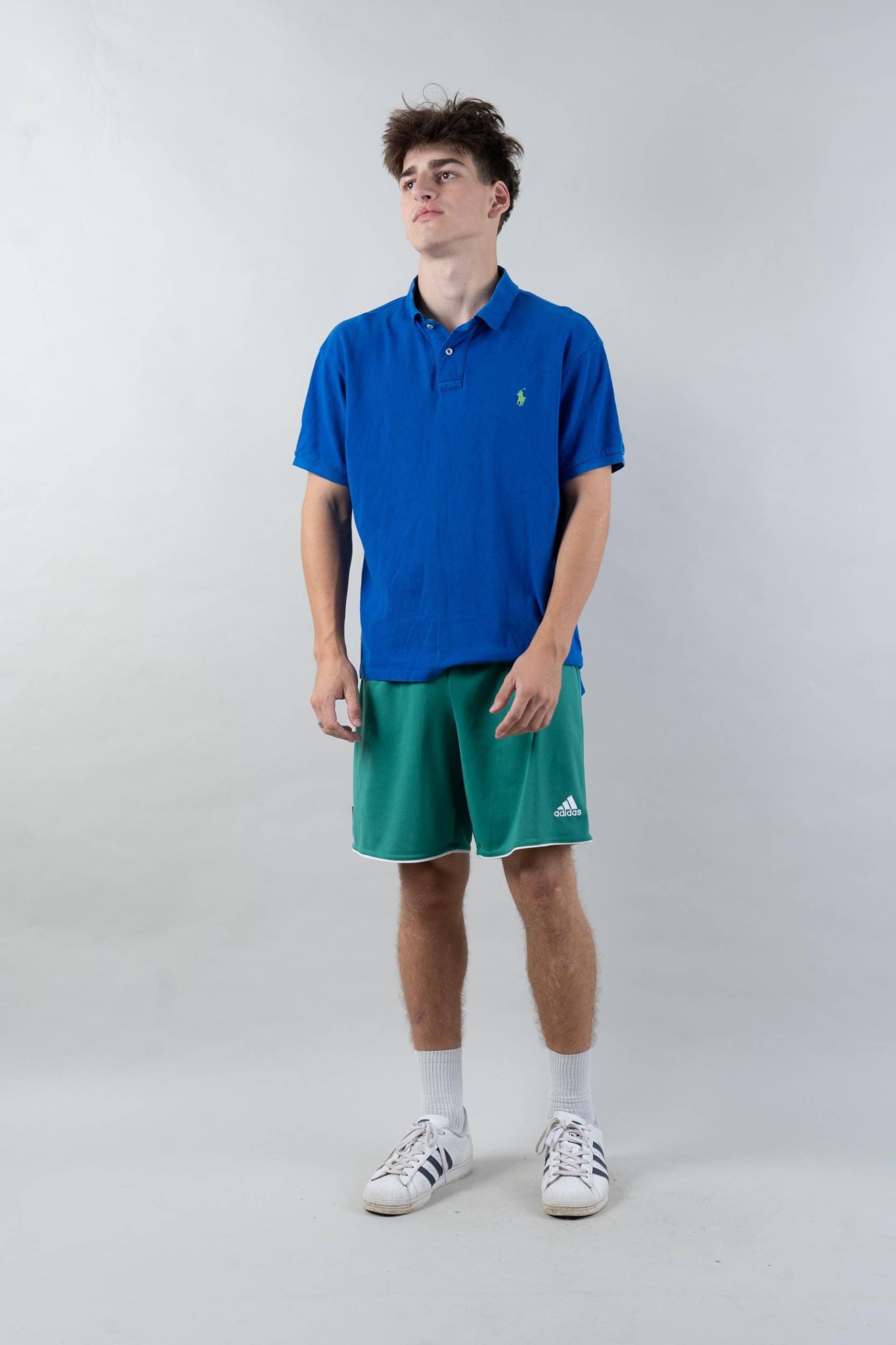 Vintage Adidas Shorts Green Size M - L Waistband 90S Jersey Track Pants von nonaClothingVintage