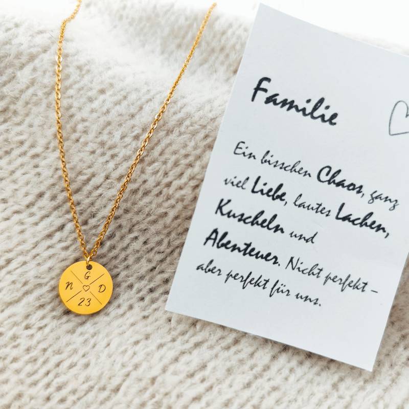 Personalisierte Namenskette - Familienkette Mit Gravur Edelstahl Gold/Silber Geschenk Für Frauen/Mama Schmuck Wunschgravur Geburtstag Personalisierte Namenskette - Familienkette Mit Gravur Edelstahl Gold/Silber Geschenk Für Frauen/Mama Schmuck Wunschgravur Geburtstag von nooqs