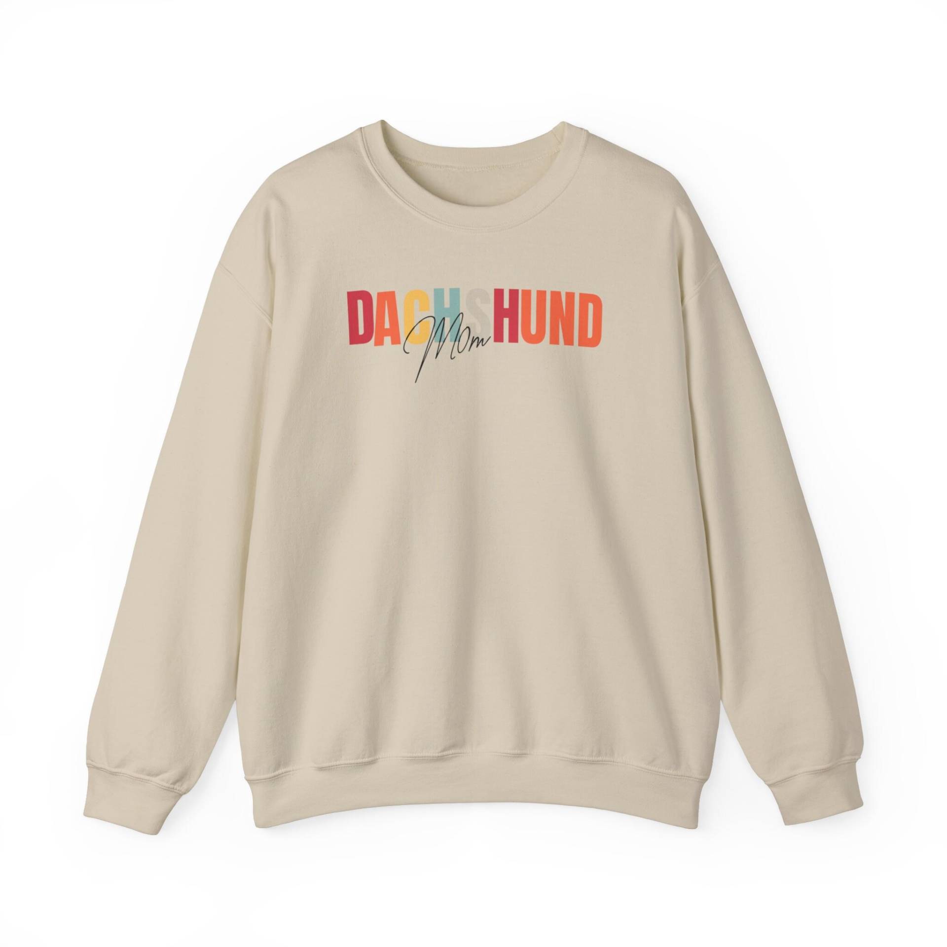 Dachshund Mom Heavy Blend™ Crewneck Sweatshirt von noordinaryapparel