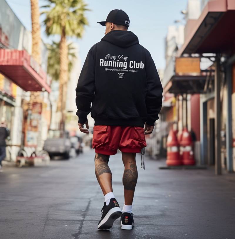 Every Day Running Club Unisex Heavy Blend™ Hooded Sweatshirt von noordinaryapparel