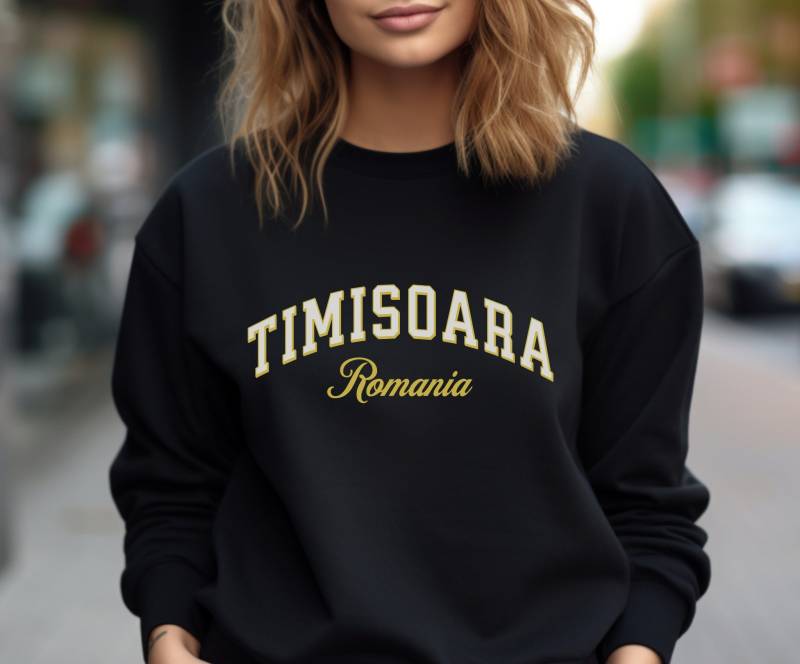 Timisoara Rumänen Unisex Crewneck Sweatshirt Timisoara Rumänen Unisex Crewneck Sweatshirt von noordinaryapparel