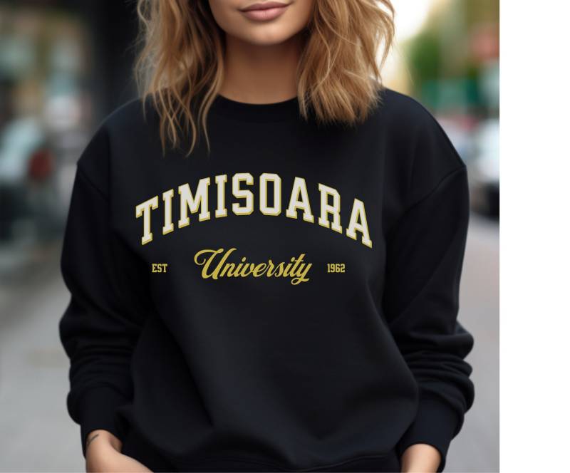 Timisoara University Crewneck Sweatshirt Timisoara University Crewneck Sweatshirt von noordinaryapparel