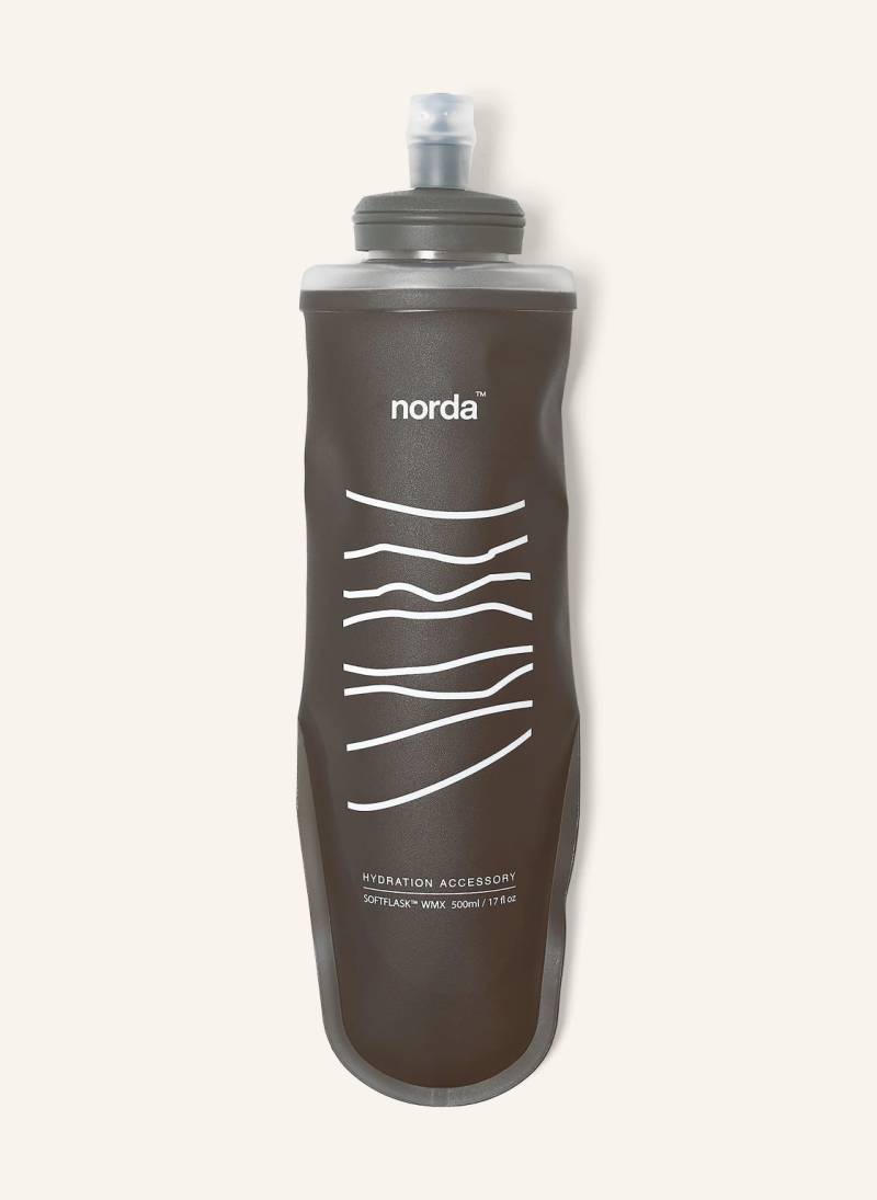 Norda Trinkflasche Hydrapak® Softflask™ Wmx silber von norda