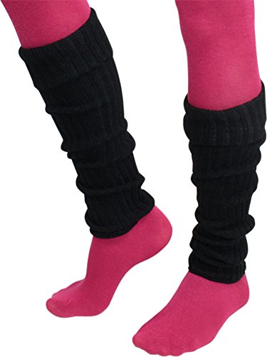 1, 2 oder 3 Paar Damen Stulpen für Hand und Fuß | Pulswärmer legwarmers Beinstulpen Farbe Schwarz Größe 1 Paar von normani