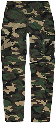 Outdoor 2 in 1 Zip Off Rip Stop Hose Short oder Lang Landscape Farbe Woodland Größe L Outdoor 2 in 1 Zip Off Rip Stop Hose Short oder Lang Landscape Farbe Woodland Größe L von normani