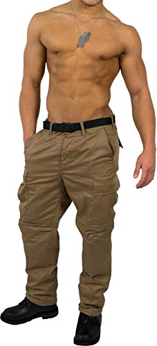 US Rangerhose Freizeithose Rangerhose BDU Style Farbe Coyote Größe M von normani