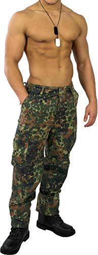 US Rangerhose Freizeithose Rangerhose BDU Style Farbe Flecktarn Größe 3XL von normani