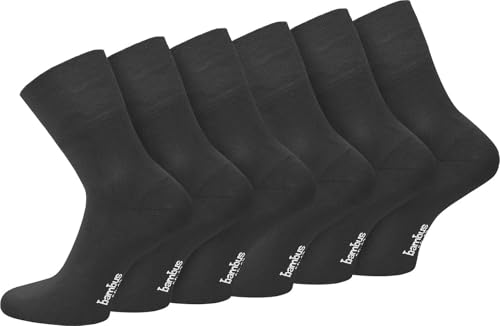 normani 3 oder 6 Paar Bambus Kurzschaft Socken mit Piquebund Farbe Schwarz Größe 43/46 normani 3 oder 6 Paar Bambus Kurzschaft Socken mit Piquebund Farbe Schwarz Größe 43/46 von normani