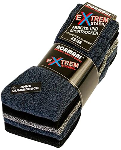 normani 5 Paar Arbeitssocken/Sportsocken – Extra verstärkte Sohle & Ferse – 92 % Baumwolle – Atmungsaktiv & robust für Beruf & Freizeit Farbe FARBIG-GEMISCHT Größe 39-42 normani 5 Paar Arbeitssocken/Sportsocken – Extra verstärkte Sohle & Ferse – 92 % Baumwolle – Atmungsaktiv & robust für Beruf & Freizeit Farbe FARBIG-GEMISCHT Größe 39-42 von normani