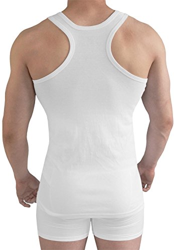 normani 5 x Herren Rambo-Tanktop aus Baumwolle Größe 11=XXXL von normani