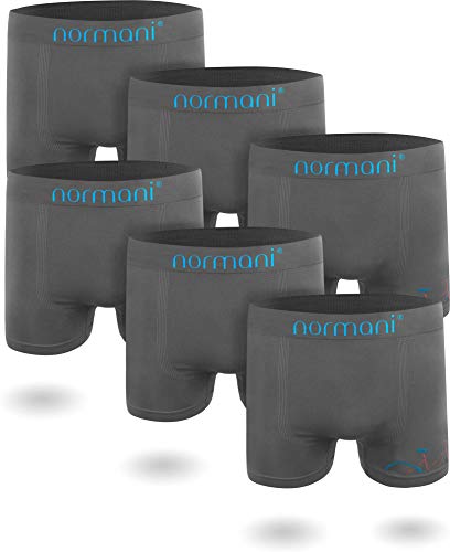 normani 6 oder 12 Mikrofaser-Unterhosen für Herren | atmungsaktive Sport-Funktions-Unterwäsche | Boxershorts | Retroshorts für Männer (Gr. S-3XL) Farbe 6 x Bicycle Größe XXL/3XL von normani