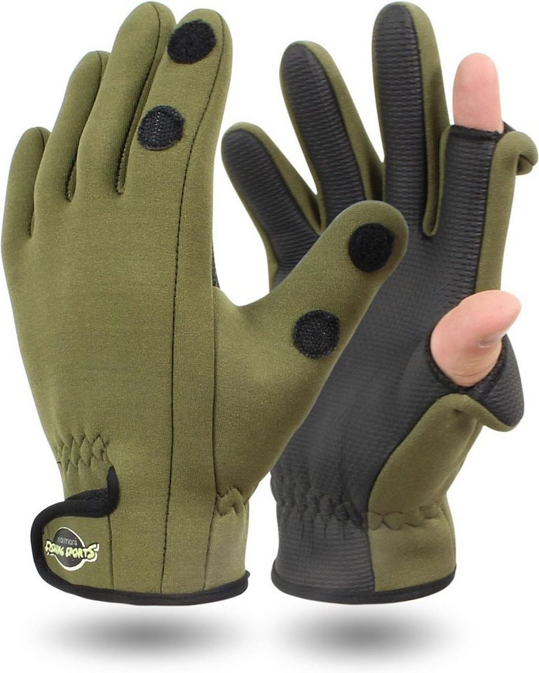 normani Angelhandschuhe Neopren-Anglerhandschuhe Angler mit Zeigefinger und Daumen zum umklappen normani Angelhandschuhe Neopren-Anglerhandschuhe Angler mit Zeigefinger und Daumen zum umklappen von normani