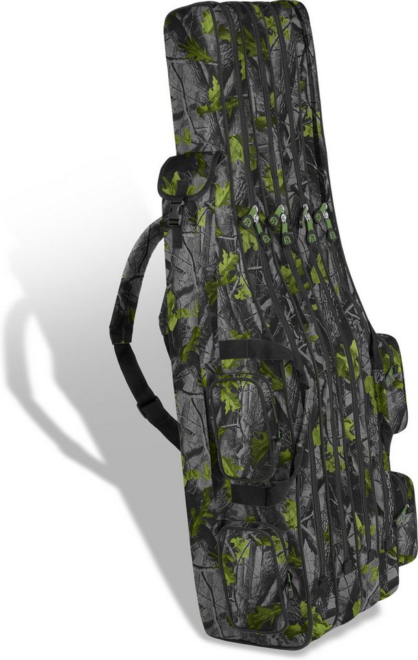 normani Angelrutentasche Rutentasche 1,90 m RodBox Quattro, Angeltasche Rutenfutteral mit 4 Innenfächer für 8 Ruten Anglertasche von normani