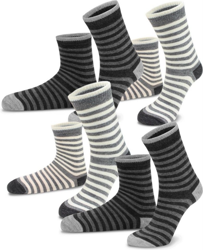 normani Basicsocken 2 Paar Kinder Alpaka Socken (2 Paar) wärmend dank hohem Wollanteil von normani