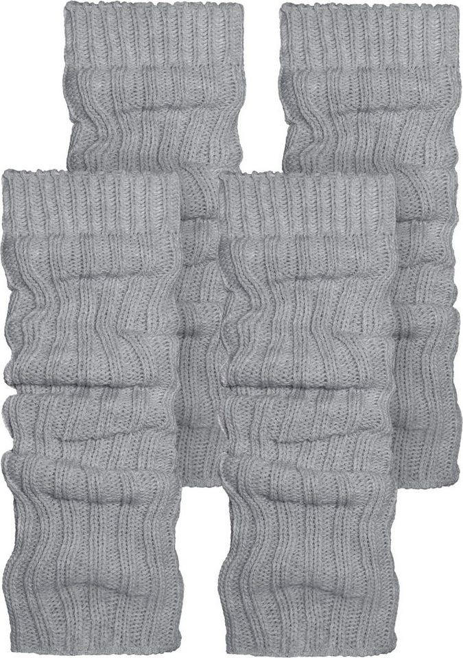 normani Beinstulpen 2 Paar Strickstulpen mit wärmender Alpakawolle modische Strickstulpen von normani