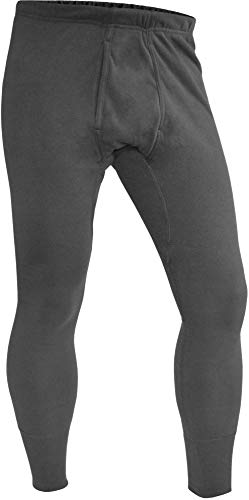 normani Bundeswehr Winter Unterhose Thermohose Plüsch mit Innenfrottee Farbe Dunkelgrau Größe 9 von normani