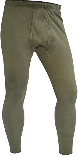 normani Bundeswehr Winter Unterhose Thermohose Plüsch mit Innenfrottee Farbe Olive Größe 8 von normani