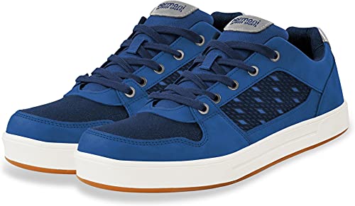 normani Cotton Canvas Herren Sneaker Halbschuhe mit Schnürsenkel Farbe Navy Größe 42 von normani