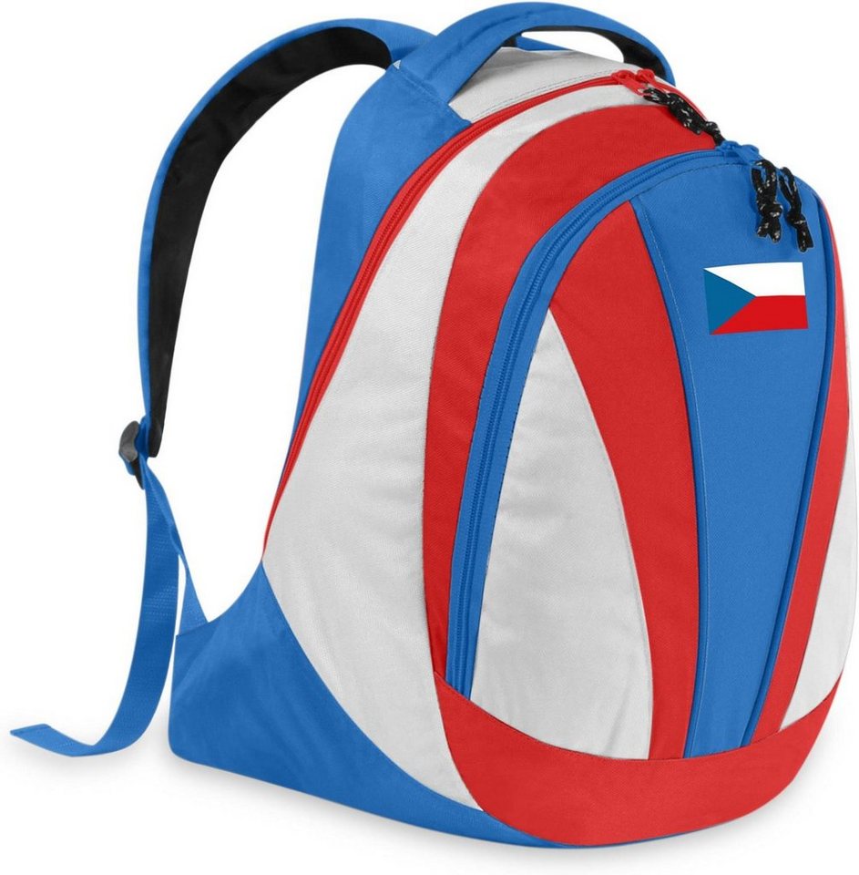 normani Daypack Fan-Rucksack mit Länderflagge (Polyester), Rucksack in Nationalfarben von normani