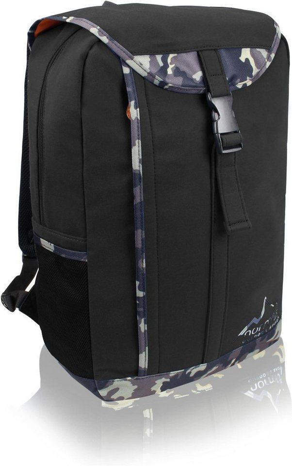 normani Daypack Rucksack Freshman, Schulrucksack mit vielen Fächern normani Daypack Rucksack Freshman, Schulrucksack mit vielen Fächern von normani