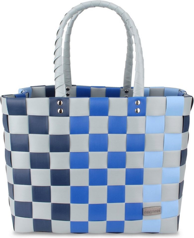 normani Einkaufskorb Einkaufskorb Einkaufstasche aus Kunststoff, 20 l, Flechtkorb aus pflegeleichtem Material normani Einkaufskorb Einkaufskorb Einkaufstasche aus Kunststoff, 20 l, Flechtkorb aus pflegeleichtem Material von normani
