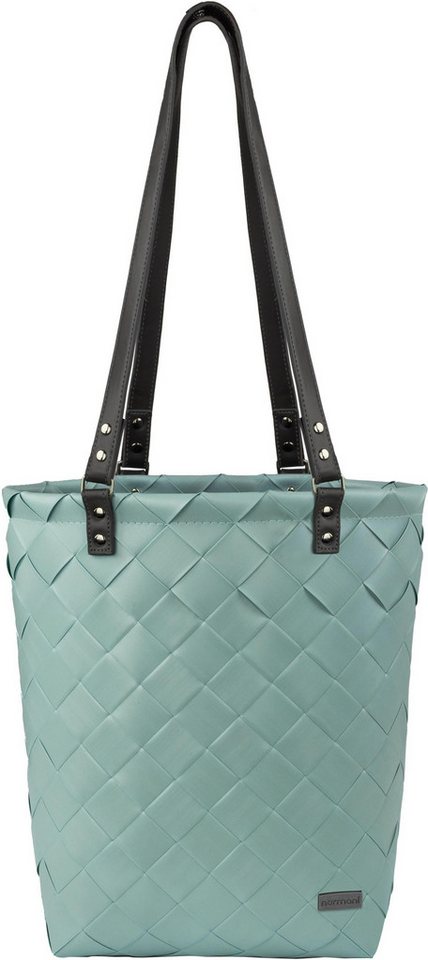 normani Einkaufskorb Tote Bag Flechtkorb 12 Liter Temara, 12 l, Handtasche aus pflegeleichtem Material von normani