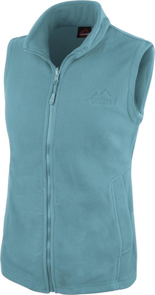 normani Fleeceweste Damen Fleeceweste Kiamika Übergangsweste mit Einschubtaschen Outdoorweste Winterweste von normani