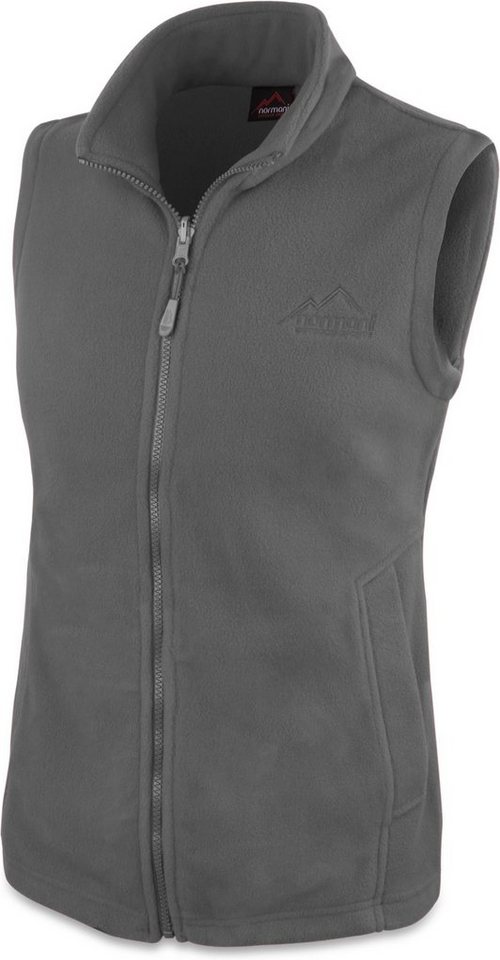 normani Fleeceweste Damen Fleeceweste Kiamika Übergangsweste mit Einschubtaschen Outdoorweste Winterweste von normani