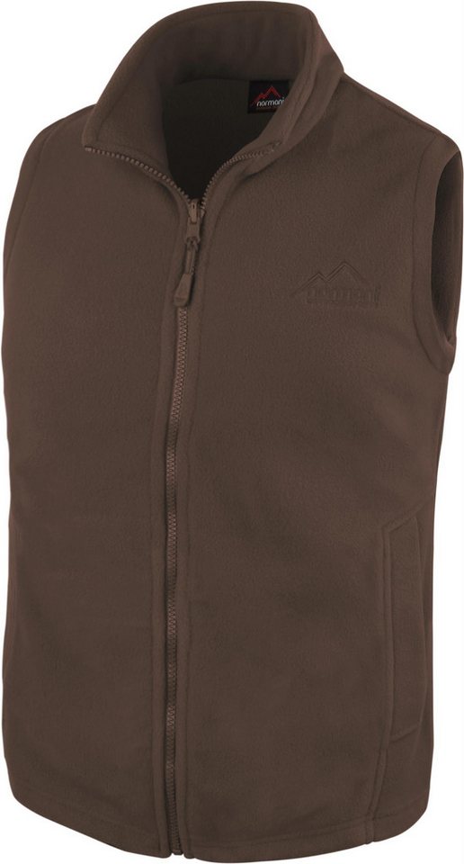 normani Fleeceweste Herren Fleeceweste Jovik Übergangsweste mit Einschubtaschen Outdoorweste Winterweste von normani