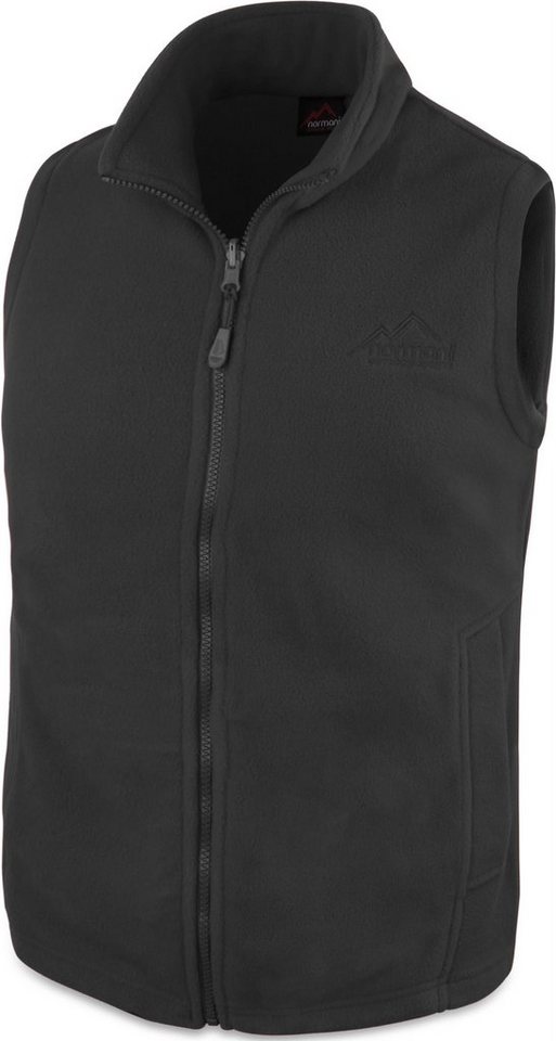 normani Fleeceweste Herren Fleeceweste Jovik Übergangsweste mit Einschubtaschen Outdoorweste Winterweste von normani