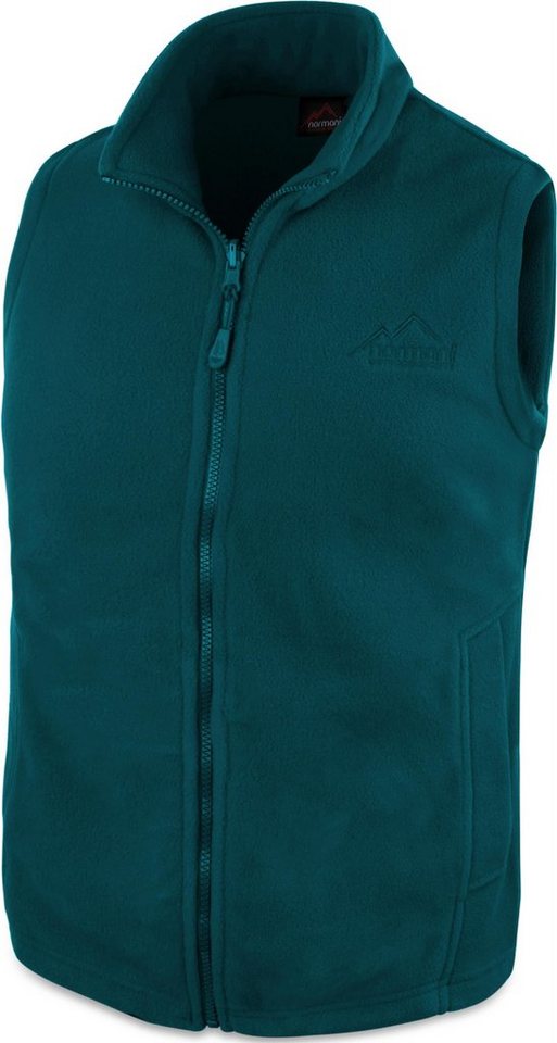 normani Fleeceweste Herren Fleeceweste Jovik Übergangsweste mit Einschubtaschen Outdoorweste Winterweste von normani