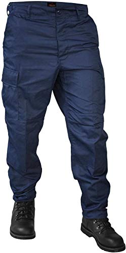 normani Freizeithose/BDU/US Ranger Hose mit seitlich verstellbaren Taillenweite Farbe Marine Größe XXL von normani