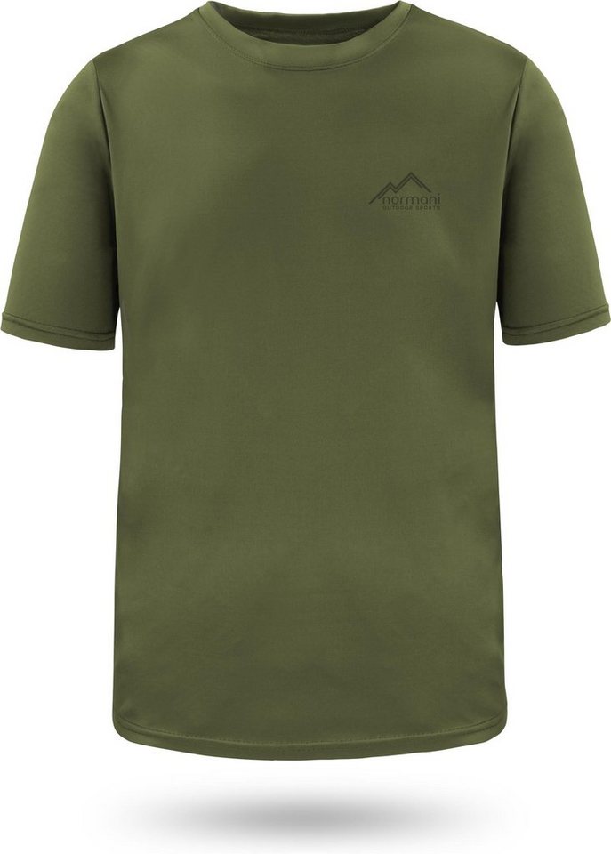 normani Funktionsshirt Herren T-Shirt Agra Kurzarm Sportswear Funktions-Sport Fitness Shirt mt Cooling-Material von normani