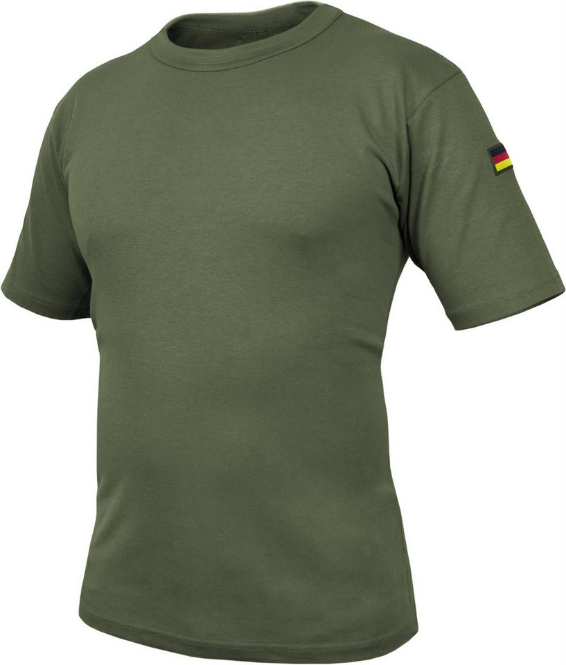 normani Funktionsshirt Herren Tactical T-Shirt „Macapá“ Bundeswehr Tropen BW Tropenhemd Unterhemd mit Deutschlandfahnen Kurzarm Tactical Shirt von normani