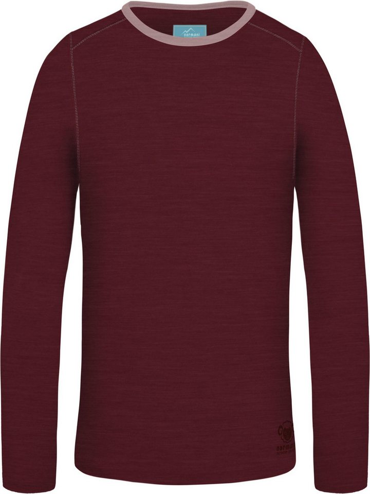 normani Funktionsshirt Kinder Merino Langarm Bilingurr von normani