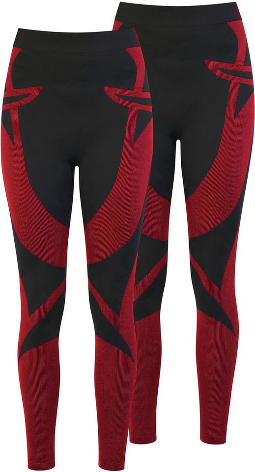 normani Funktionsunterhose 2 x Thermounterhose Lange Skiunterwäsche Unisex Thermohose für Damen und Herren von normani