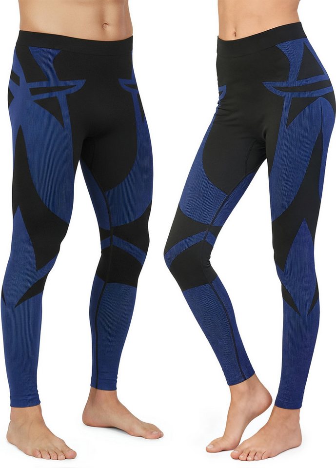 normani Funktionsunterhose 1x Unisex Thermo-Unterhose lang Skiunterhose für Damen und Herren von normani