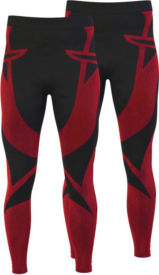 normani Funktionsunterhose 2 x Herren Thermounterhose Lange Skiunterwäsche Thermohose für Männer von normani