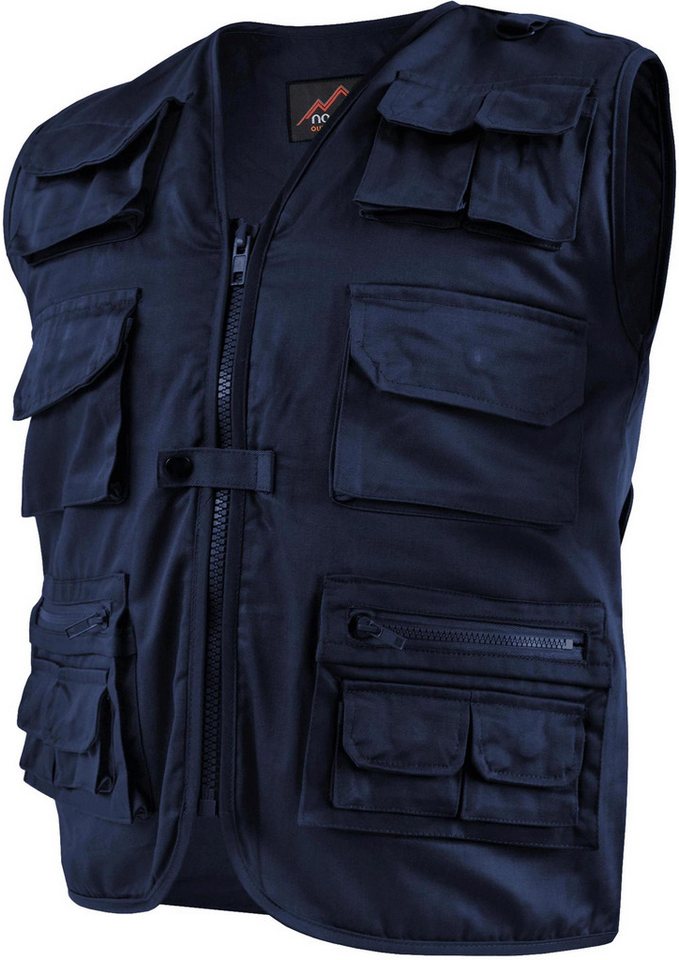 normani Funktionsweste Herren Outdoor-Weste Acacia Safariweste Reiseweste Angelweste Freizeitweste Alltagsweste von normani