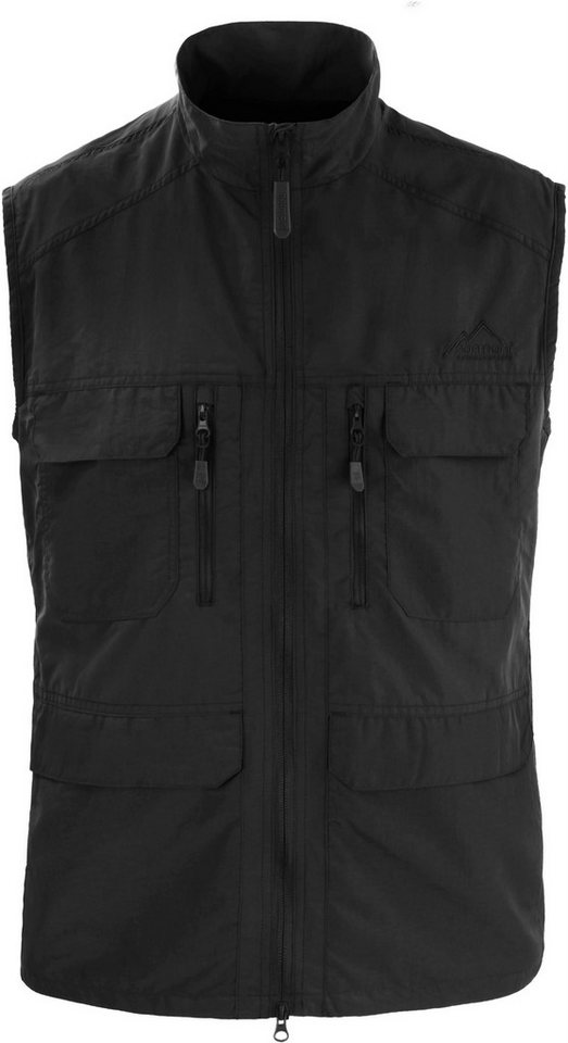 normani Funktionsweste Herren Outdoor Weste Deer leichte Sommerweste mit Sonnenschutzfaktor 50+ - Insgesamt 10 Taschen von normani