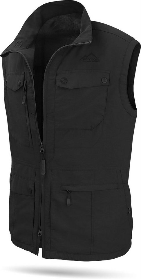 normani Funktionsweste Herren Outdoor Weste Kudu Sommerweste Reiseweste Wanderweste Freizeitweste von normani