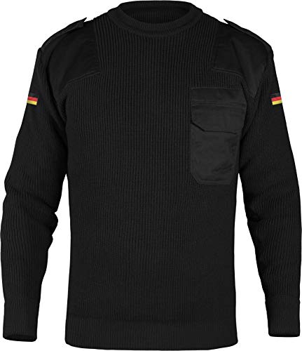 normani Herren Bundeswehr Pullover Original nach TL Winterpulloverullover mit Brusttasche und Deutschlandfahne Farbe Dunkelschwarz Größe XL/54 normani Herren Bundeswehr Pullover Original nach TL Winterpulloverullover mit Brusttasche und Deutschlandfahne Farbe Dunkelschwarz Größe XL/54 von normani