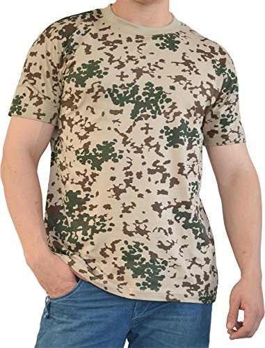 Herren Outdoor Freizeit T-Shirt Baumwolle Farbe Tropentarn Größe XXL von normani