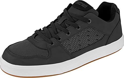 normani Herren Sommerschuhe Sommer Sneaker Low-Top Outdoor Sneaker Leichte Freizeitsneaker Atmungsaktive Halbsneaker Halbschuhe Sportschuhe Farbe Anthrazit Größe 45 von normani